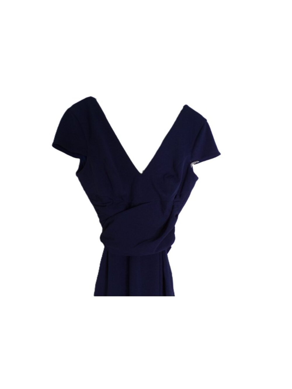 🆕 DRESS THE POPULATION Dana Dress Navy Blue Small 4-6 - Picture 7 of 12